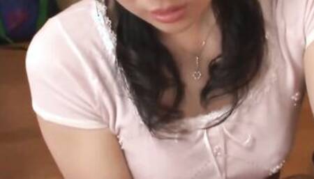 Japanese housewife, Emiko Koike is cheating, uncensored
