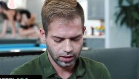 TeamSkeet - Cute Little Goddess In hot Kitty Costume Mae Milano Getting Her Mouth Filled With Sticky Milk