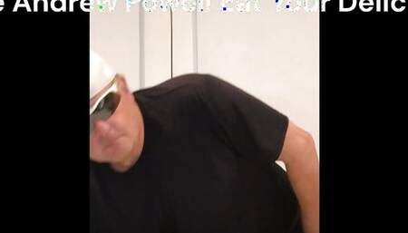 Andy Powell loves eating his own cum!
