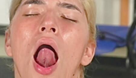 spit on my mouth and then we pink tongues GGmansion