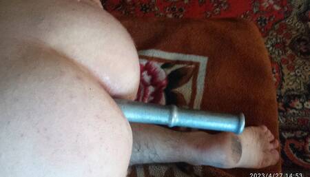 40 Minutes of anal with a 27 cm Phallus Gay BDSM fisting