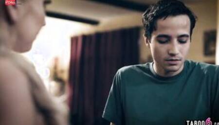 Young stepson made a move on his lonely milf stepmom