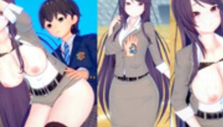 [Hentai Game Koikatsu! ]Have sex with Big tits Vtuber Gundo Mirei.3DCG Erotic Anime Video.