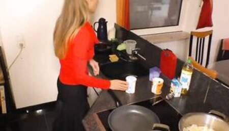 AMATEUR EURO - Amateur German Housewife Has Her Pierced Twat Fuck Hard