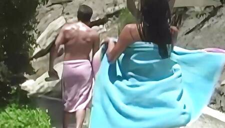 Horny Asian Pussies Show Off In this Behind The Scenes
