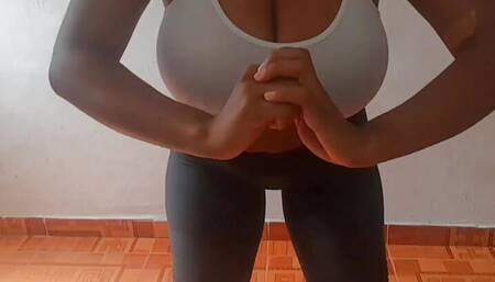 Horny Personal Trainer Bangs his Client