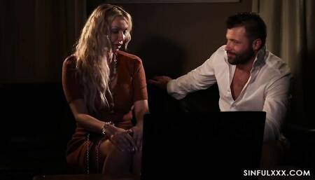 Steve Q and Amber Jane's romantic smut by Sinful XXX