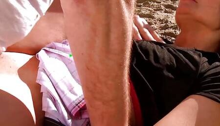 Tight Hispanic Girl Deepthroats And Gets Fucked On The Beach