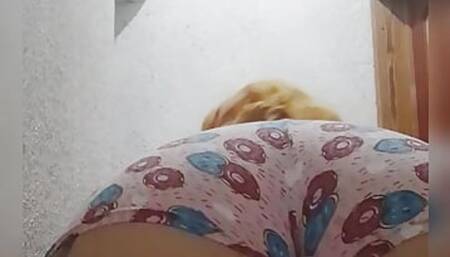 Shaking my huge ass for you