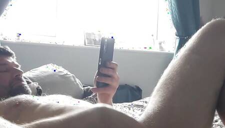 Oily exploding cock shoots cum 2 foot in the air