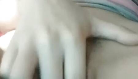 Asian Girl Fingering Herself To Cum