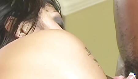 Asian Cutie Shai Lee Pounded by Two Hard Cocks