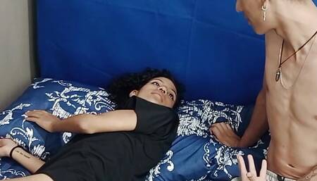 My stepbrother comes to my room and fucks my ass - Porn in Spanish