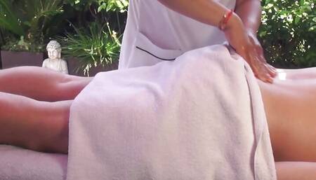 Real thai massage with happy ending outside