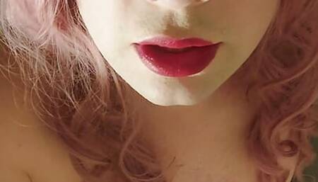 Crossdresser Juvia Jolie is on her knees and want to suck your cock like a slut