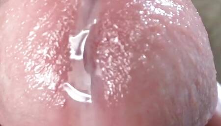 Close up Multiple Orgasm from Fat Cock -