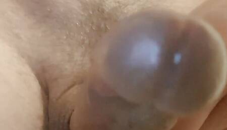 Close up Cumshot while in Lockdown - #StayHomeHub -