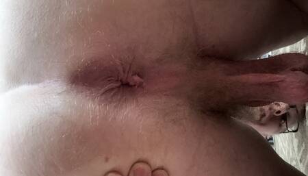 Anal beads in my ass