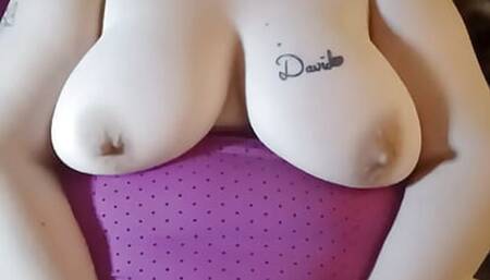 P.O.V Of Blindfolded Milf Wife Fuck