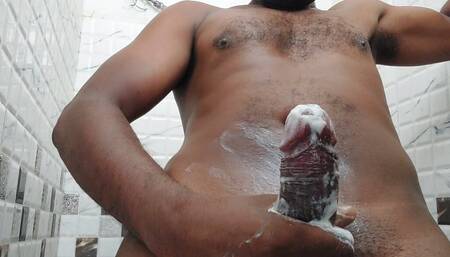 Pure gay boy alone home then handjob
