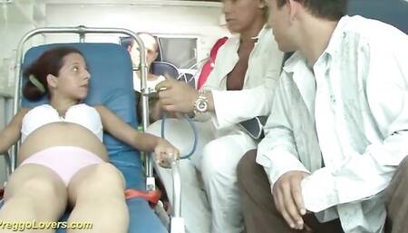 Fiery baby doll - group trailer - Preggo Lovers