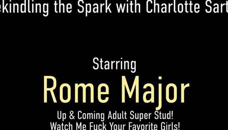 Shaved sex with explosive Charlotte Sartre from Rome Major