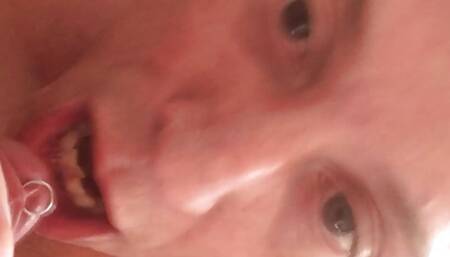 sperma ins maul