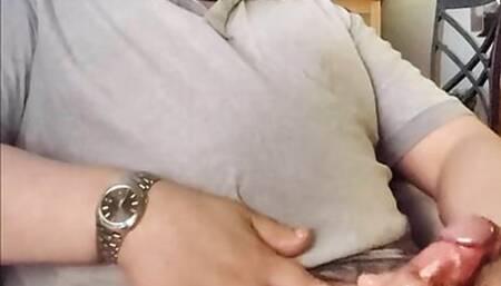 Old Faithful Cumming In Great Amounts Twice With My Big Boner As Therapy