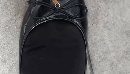 Piss in my flats then wear them