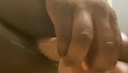 Fucking my creamy boy pussy until I cum