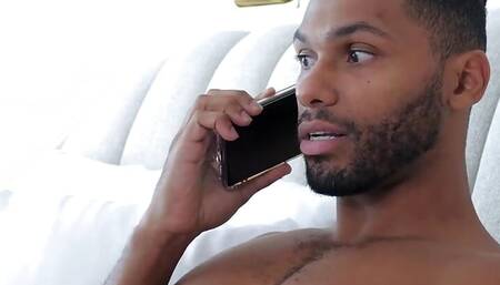 GayRoom Big Black Tony Genius Cums Hard With BBC