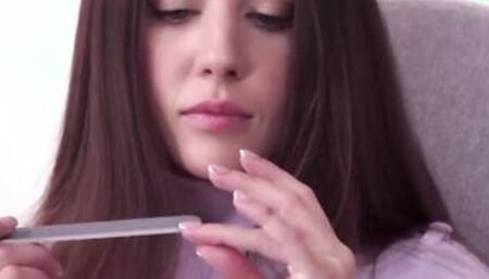 AGirlKnows - Sabrisse And Sybil Sexual Czech Lesbian Intense Orgasms With Her Roommate