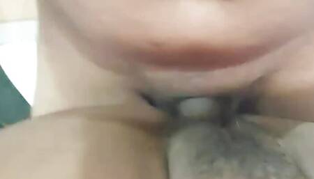 Indian best missionary style sex & hard-core blowjob, Desi amazing missionary style fuck & deepthroat blowjob
