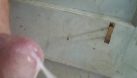 Close up cumming