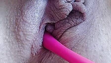 pussy throbbing close-up
