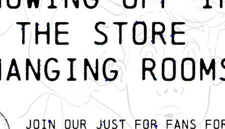 Gay Erotic Audio: Showing off in Clothing Store Dressing room
