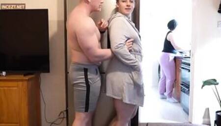 Staceyreid - Siblings Fuck Caught by Mom