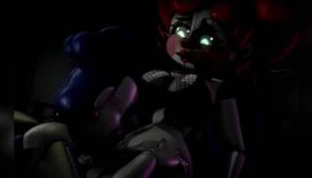 Ballora Sucks off her daughter~~~ ( Not Mine )