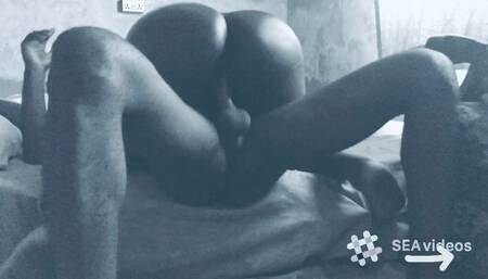 OILED BLACK ASS CONTROLLED HIS DICK