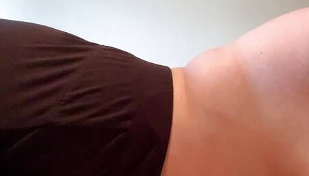 Pillow humping & nipple play