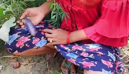 Indian Newly Marriage Couple Fucking With Brinjal Hardcore Sex Hindi Video