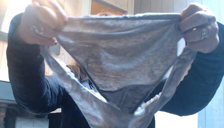 Desperate stepmom in skirt