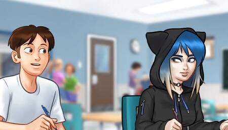 Summertime Saga Part 3 - Step Sis Bending Over Her Huge Ass