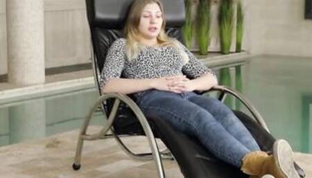 HER LIMIT - (Mike Angelo, Vyvan Hill) - Phat Ass Blondie Takes It In The Booty By The Pool Full