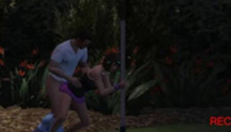 Paparazzo Shot-Celebrety Caught Having Sex With her Boyfriend-GTA