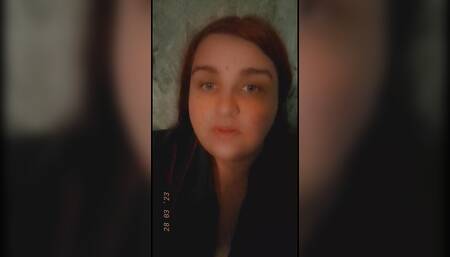 Chubby girl make fun