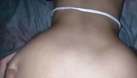 Desi girl fucking dogystyle with boyfriend's friend