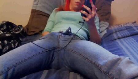 Pants masturbation