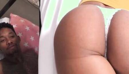 LUSTY HOSTEL - (Jesus Reyes, Tina Fire) - Long Boobed Brazilian Bimbo Rides Her Roommate's Gigantic Black Dick