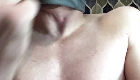 Clint Cumin- deep throat's dildo.